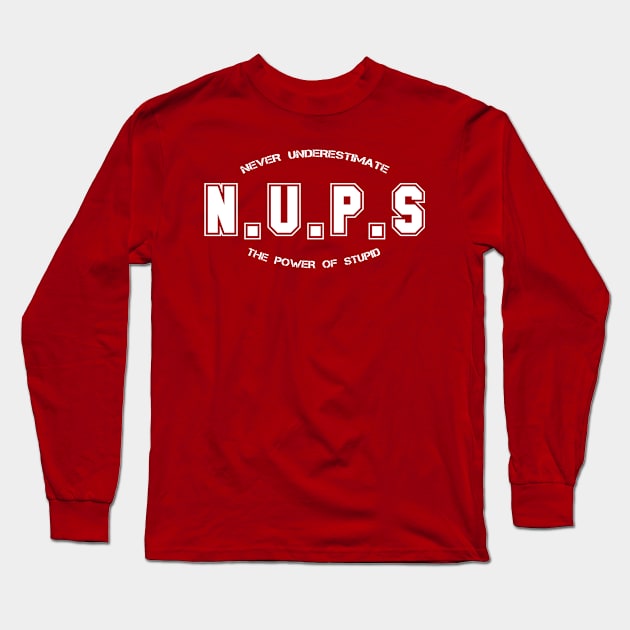 NUPS Long Sleeve T-Shirt by MBiBtYB